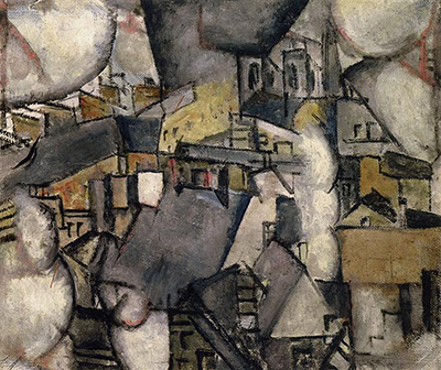 Chimneys on Rooftops Fernand Leger